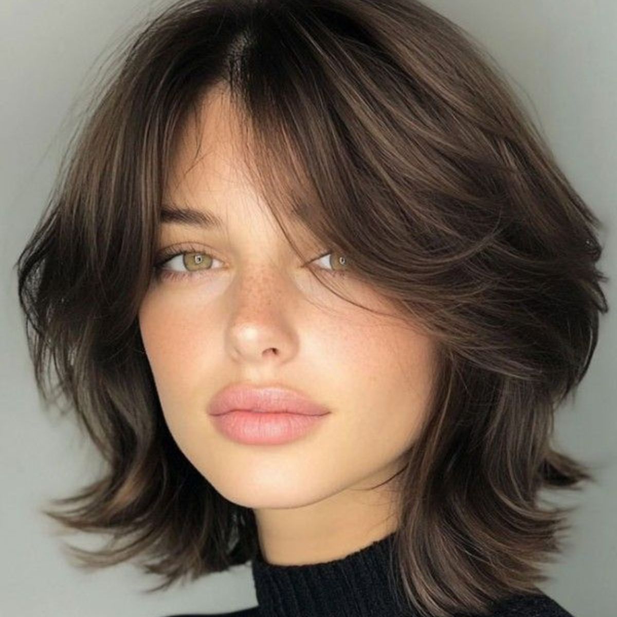 layered french bob