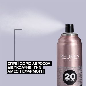 Redken Anti Frizz Hairspray Σπρέι Μαλλιών Προστασίας Από Το Φριζάρισμα 200ml_3474637124304