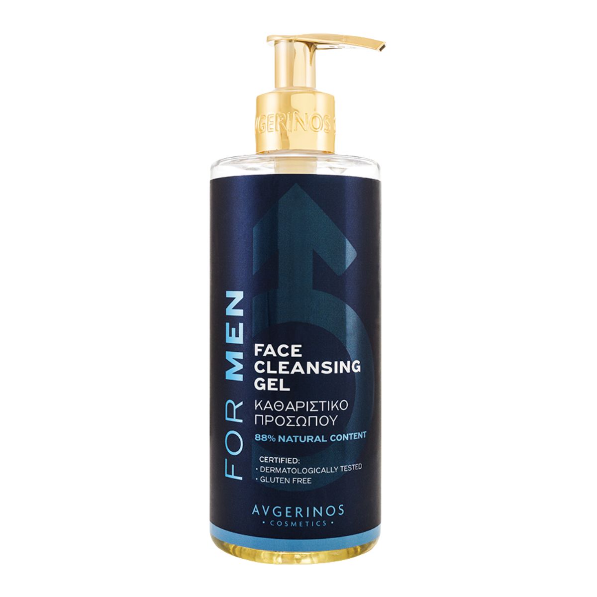 AVGERINOS Aνδρικό Gel Καθαρισμού Προσώπου 300ml AVGERINOS Aνδρικό Gel Καθαρισμού Προσώπου 300ml