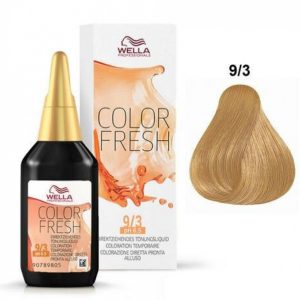 Wella Professionals Color Fresh Ενισχυτικό Χρώματος 8/03 Ξανθό Πολύ Ανοιχτό Χρυσό 75ml