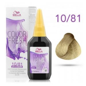 Wella Professionals Color Fresh Ενισχυτικό Χρώματος 10/81 Κατάξανθο Σαντρέ Περλέ 75ml