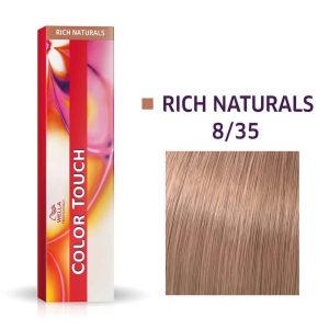 Wella Professionals Color Touch Rich Naturals 8/35 Ανοιχτό Ξανθό Χρυσό Μαονί 60ml
