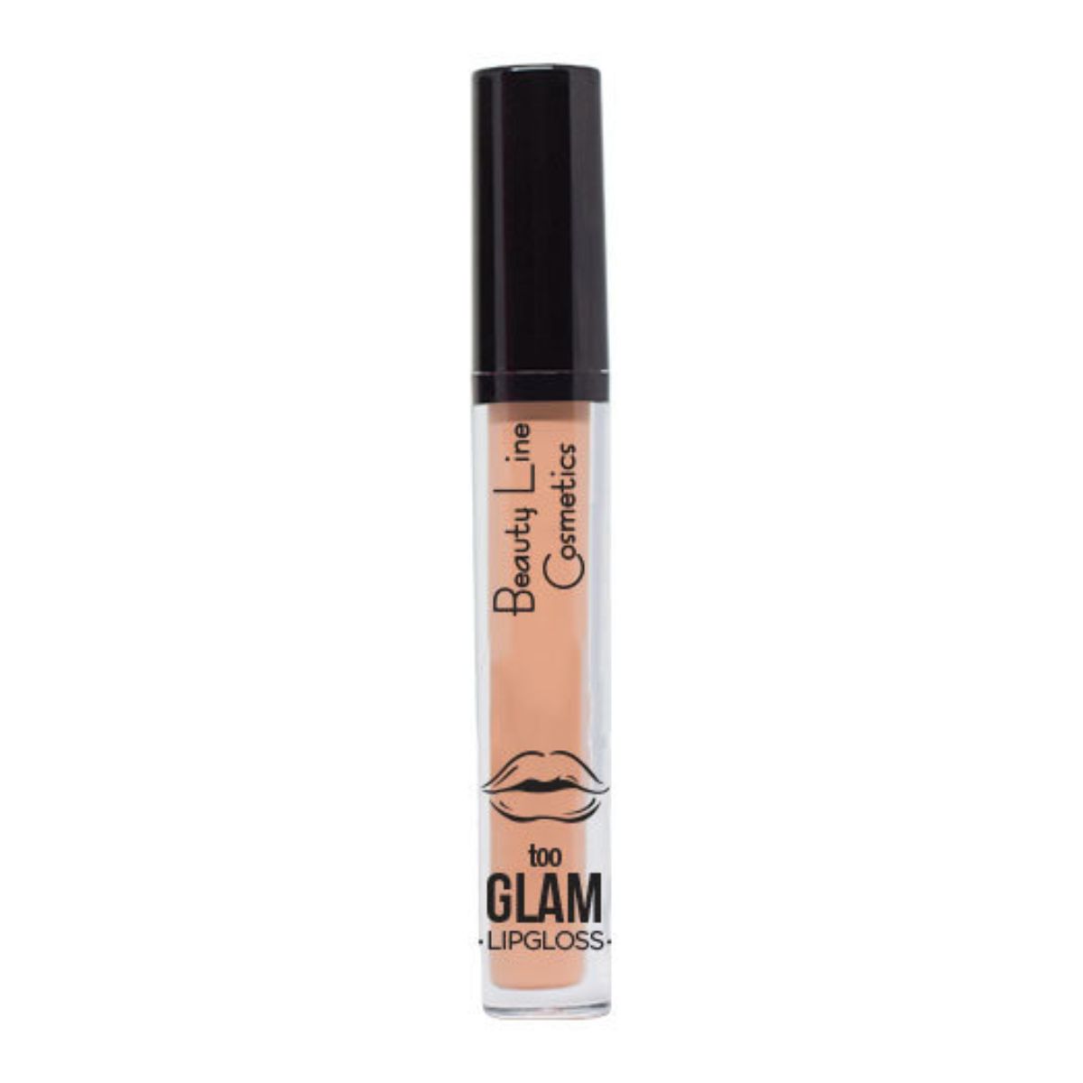 Beauty Line Lip Gloss Too Glam No 01 Nude Beige 3,5ml Beauty Line Lip Gloss Too Glam No 01 Nude Beige 3,5ml