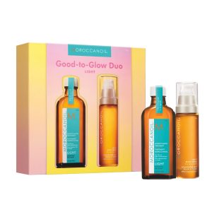 Moroccanoil Good-to-Glow Duo Light (Oil Treatment 100ml, Night Body Serum 50ml)