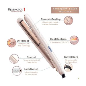 REMINGTON S9100 Pro-Luxe Straightener