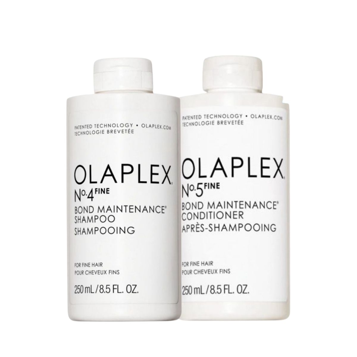 Olaplex Fine Bond Maintenance Set (No. 4Fine Bond Maintenance Shampoo 250ml & No. 5Fine Bond Maintenance Conditioner 250ml) Olaplex Fine Bond Maintenance Set (No. 4Fine Bond Maintenance Shampoo 250ml & No. 5Fine Bond Maintenance Conditioner 250ml)