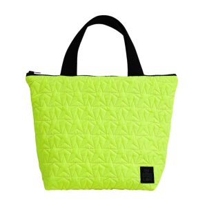 Bleecker & Love Stars Neon Yellow Tote Bag 35x15x25 cm