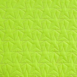 Bleecker & Love Stars Neon Yellow Tote Bag 35x15x25 cm