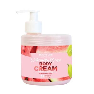 Beauty Line Κρέμα Σώματος Με Άρωμα Καρπούζι-Σταφύλι 500ml