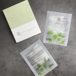 Centella asiatica calming mask