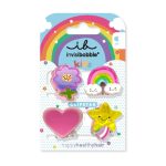 INVISIBOBBLE CLIPSTAR KIDS Happy World (4τμχ)