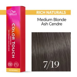 Wella Color Touch Rich Naturals 7/19 60ml