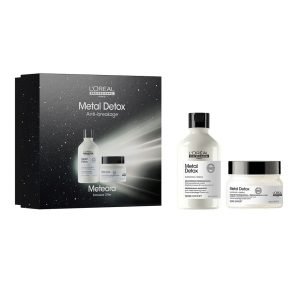 L'Oréal Professionnel Limited Edition Duo Gift Set Metal Detox για Λιγότερο Σπάσιμο