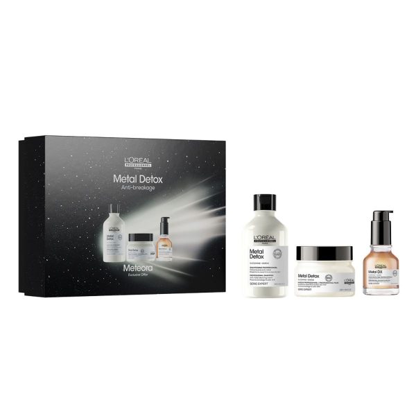 L'Oréal Professionnel Limited Edition Trio Gift Set Metal Detox για Λιγότερο Σπάσιμο