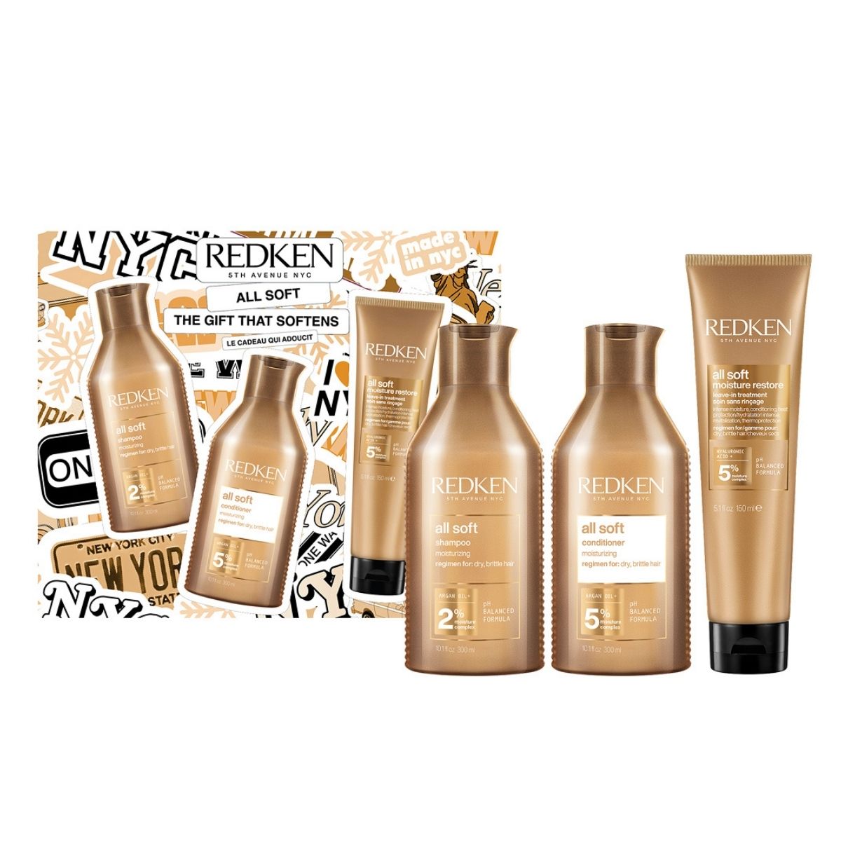 Redken Limited Edition All Soft Set για Μεταξένια Απαλότητα στα Ξηρά Μαλλιά Redken Limited Edition All Soft Set για Μεταξένια Απαλότητα στα Ξηρά Μαλλιά