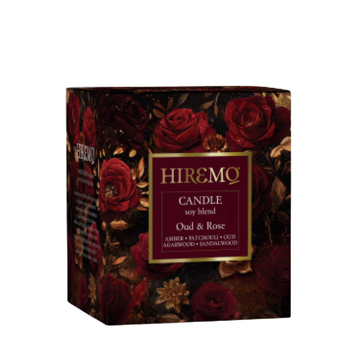 Eolia Hiremo Soy Blend Candle Oud & Rose Eolia Hiremo Soy Blend Candle Oud & Rose