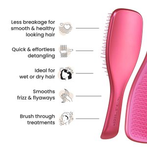 Tangle Teezer The Ultimate Detangler Chrome Afterparty Pink