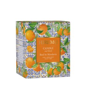 Eolia Hiremo Soy Blend Candle Basil & Citrus