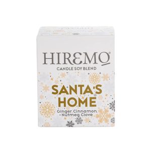 Μη διαθέσιμο Hiremo Candle Soy Blend Santa's Home 250gr