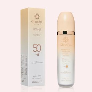 Αντηλιακό Glow Era Perfect Sun Protector SPF50 με 4 βλαστοκύτταρα, 50ml δ