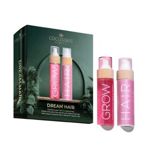 Cocosolis Organic Dream Hair Gift Set (Grow Hair Serum 100ml & Hair Oil 3in1 110ml)