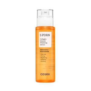 COSRX 5 PDRN Collagen Serum, πορτοκαλί μπουκάλι 100ml.