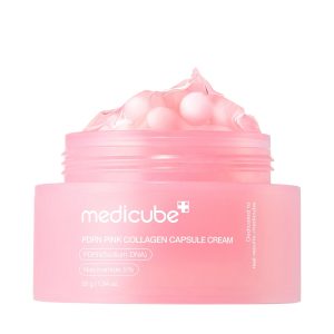 Medicube PDRN Pink κρέμα προσώπου με καψούλες κολλαγόνου 55ml.