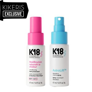 K18 Newbies Trial Set ( mini HeatBounce conditioning heat protectant 47ml, mini AstroLift Reparative Volume Spray 47ml)