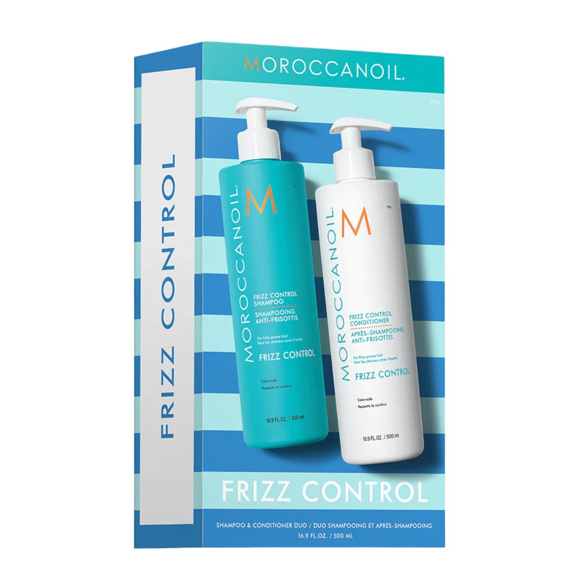 Moroccanoil Frizz Control Duo (Shampoo 500ml & Conditioner 500ml) Moroccanoil Frizz Control Duo (Shampoo 500ml & Conditioner 500ml)