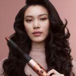 DYSON HS08 Airwrap i.d. Straight+Wavy Amber Silk/Pink Champagne (Gift Pack)