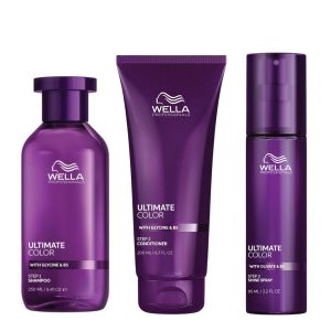 Wella Professionals Ultimate Color Set 1 (Shampoo 250ml, Conditioner 200ml, Shine Spray 95ml)