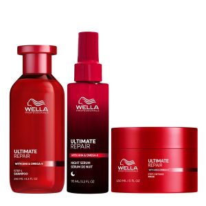Wella Professionals Ultimate Repair Set 4 (Shampoo 250ml, Mask 150ml, Night Serum 95ml)