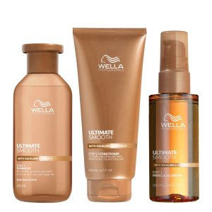 Wella Professionals Ultimate Smooth Set 2 (Shampoo 250ml, Conditioner 200ml, Έλαιο 100ml)