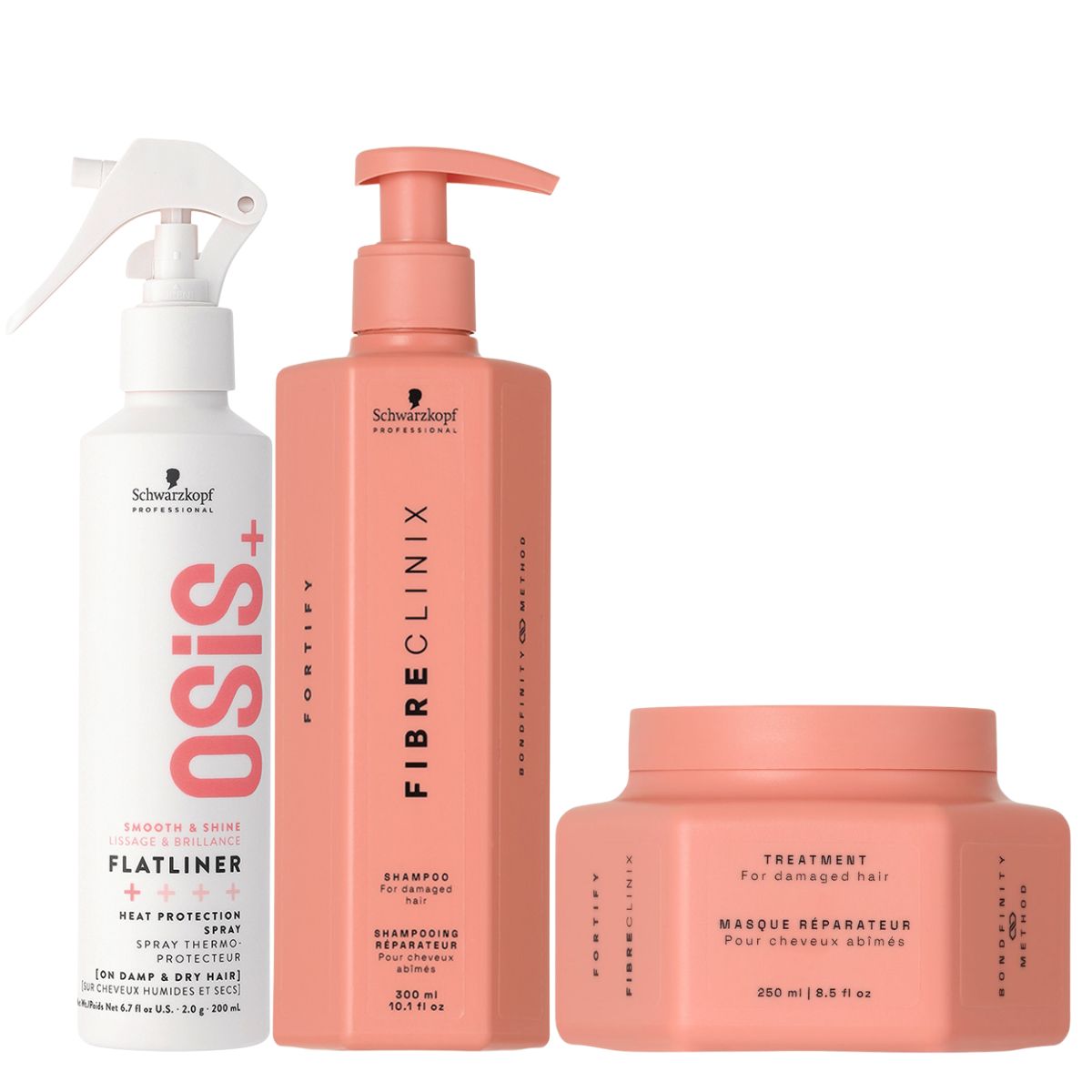 Schwarzkopf Professional Reconstruction Set (Shampoo 300ml, Treatment 250ml, Spray Θερμοπροστασίας 200ml) Schwarzkopf Professional Reconstruction Set (Shampoo 300ml, Treatment 250ml, Spray Θερμοπροστασίας 200ml)