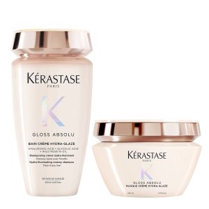 Kérastase Gloss Absolu Crème Hydra-Glaze Set 1 (Bain 250ml, Masque 200ml)
