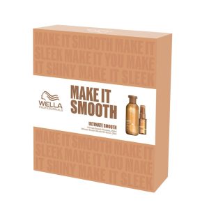 Wella Professionals Ultimate Smooth Duo Set (Shampoo 250ml, Oil-Serum 30ml)