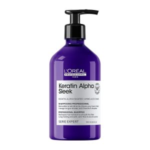 L'Oréal Professionnel Serie Expert Keratin Alpha Sleek Professional Shampoo για Λείανση 500ml
