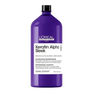 L'Oréal Professionnel Serie Expert Keratin Alpha Sleek Professional Shampoo για Λείανση 1500ml