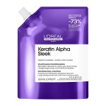 L'Oréal Professionnel Serie Expert Keratin Alpha Sleek Professional Shampoo για Λείανση Refill 500ml