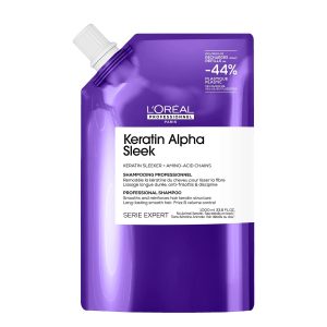 L'Oréal Professionnel Serie Expert Keratin Alpha Sleek Professional Shampoo για Λείανση Refill 1000ml