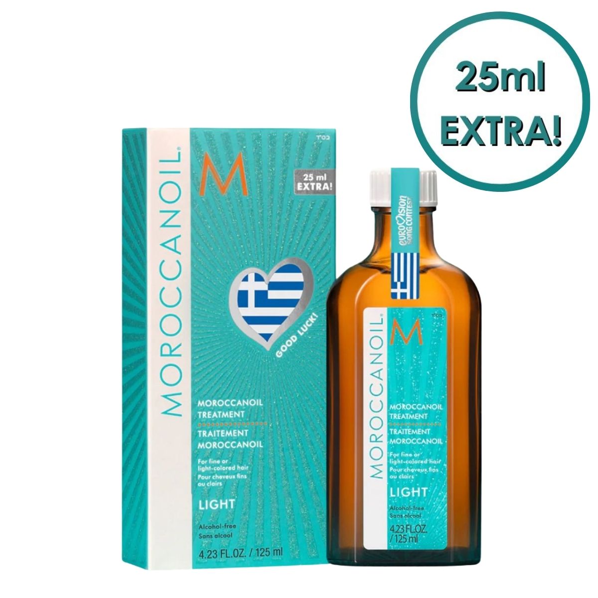 Moroccanoil Eurovision 2026 Oil Treatment Light 100ml (+25ml extra) Moroccanoil Eurovision 2026 Oil Treatment Light 100ml (+25ml extra)