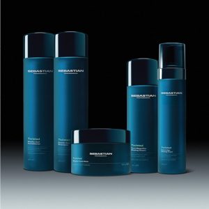 Sebastian Professional Twisted Shampoo 250ml σε κυλινδρική συσκευασία.