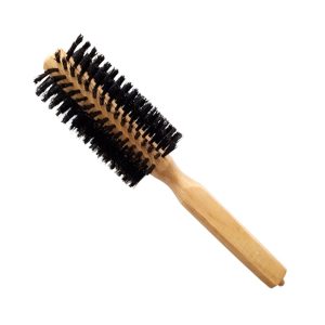 Plastel Ξύλινη Βούρτσα Μαλλιών Με Φυσική Τρίχα 35mm