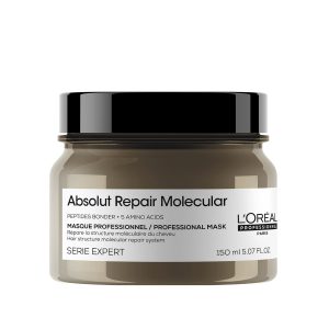 L'Oréal Professionnel Absolut Repair Molecular Μάσκα Mοριακής Eπανόρθωσης για Tαλαιπωρημένα Mαλλιά 150ml