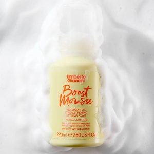 Umberto Giannini - Strong Curls Boost Mousse Rosemary Oil Strengthening Styling Foam, 290mlv