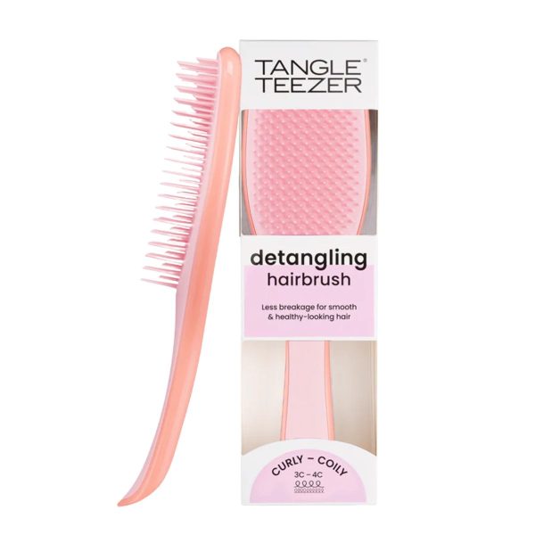 Tangle Teezer The Large Ultimate Detangler Naturally Curly Orange/Pink
