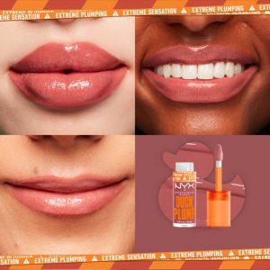 Nyx Professional Makeup Duck Plump High Pigment Lip Gloss Nude Swings 6.8ml