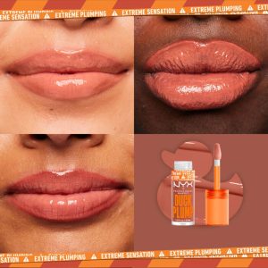 Nyx Professional Makeup Duck Plump High Pigment Lip Gloss Apri-Caught 6.8ml