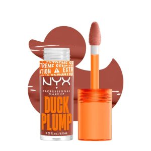 Nyx Professional Makeup Duck Plump High Pigment Lip Gloss Brown Of Applause 6.8ml