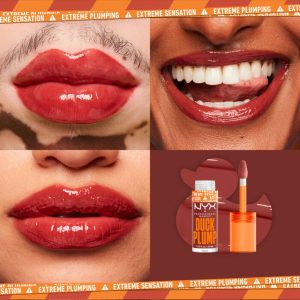 Nyx Professional Makeup Duck Plump High Pigment Lip Gloss Brick Of It 6.8ml